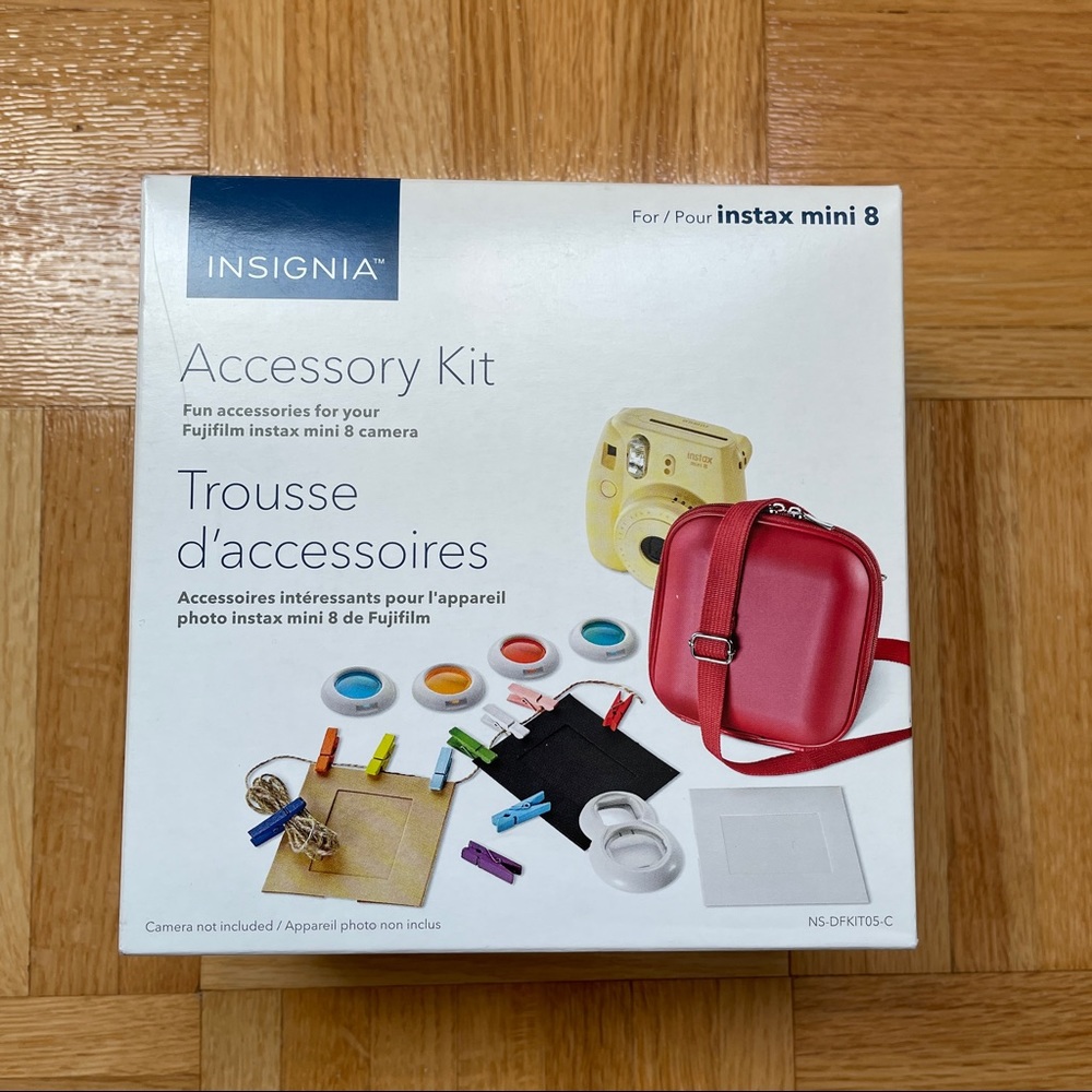 Insignia Instax 8 camera case & accessories kit - BNIB